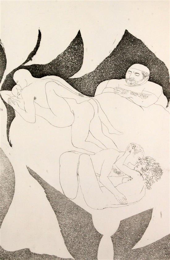 Dame Elizabeth Frink R.A. (1930-1993) The Reeves Tale, The Wife of Baths Tale, The Manciples Tale, The Merchants Tale and The Physic